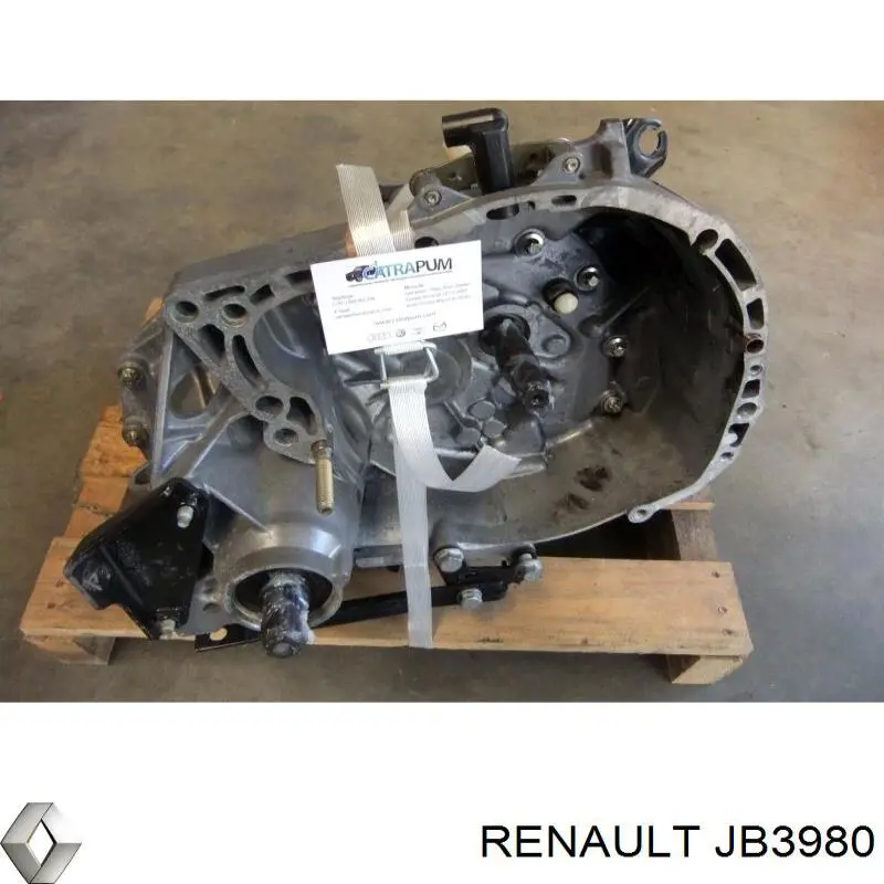 Caja de cambios mecánica Renault (RVI) JB3980 precio, desde 156,82 EUR
