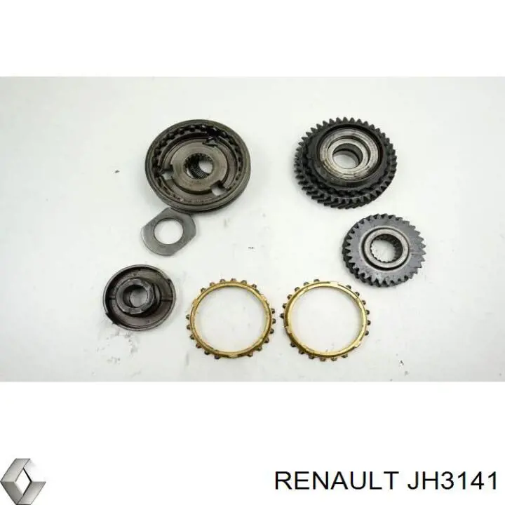 JH3141 Renault (RVI) caja de cambios mecánica, completa