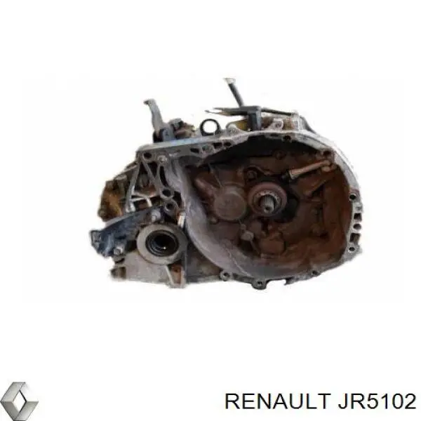 JR5102 Renault (RVI) caja de cambios mecánica, completa
