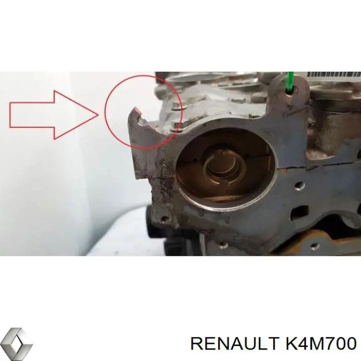 K4M700 Renault (RVI) Motor completo