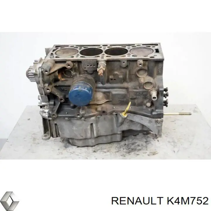 K4M752 Renault (RVI) Motor completo