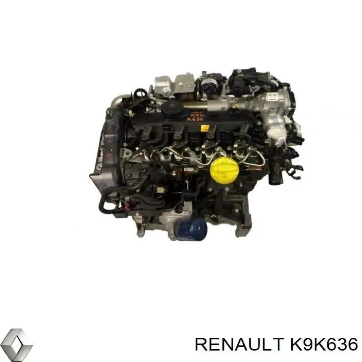 K9K636 Renault (RVI) motor completo