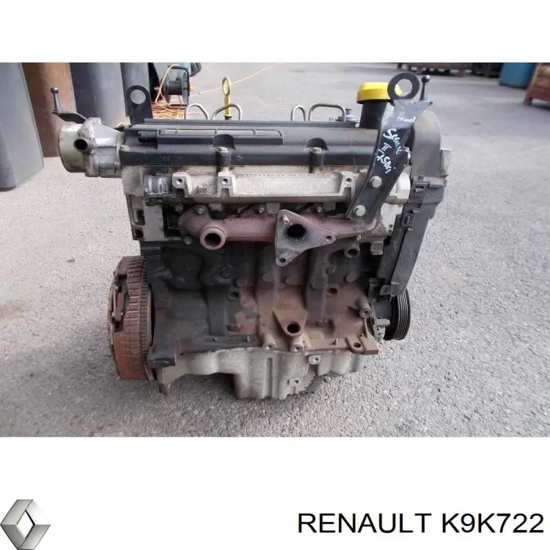 Motor completo Renault (RVI) K9K722 precio, desde 1155,79 EUR