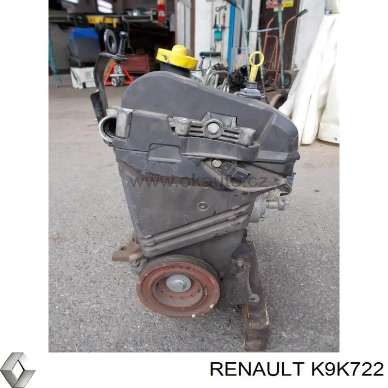 K9K722 Renault (RVI) motor completo