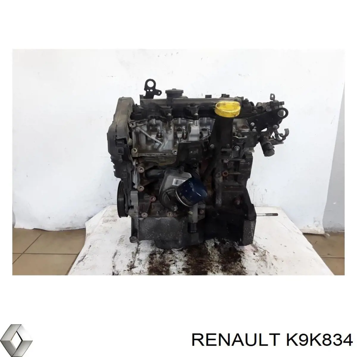 K9K834 Renault (RVI) motor completo