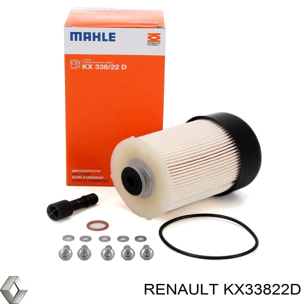 Comprar KX33822D Renault (RVI) Filtro diesel