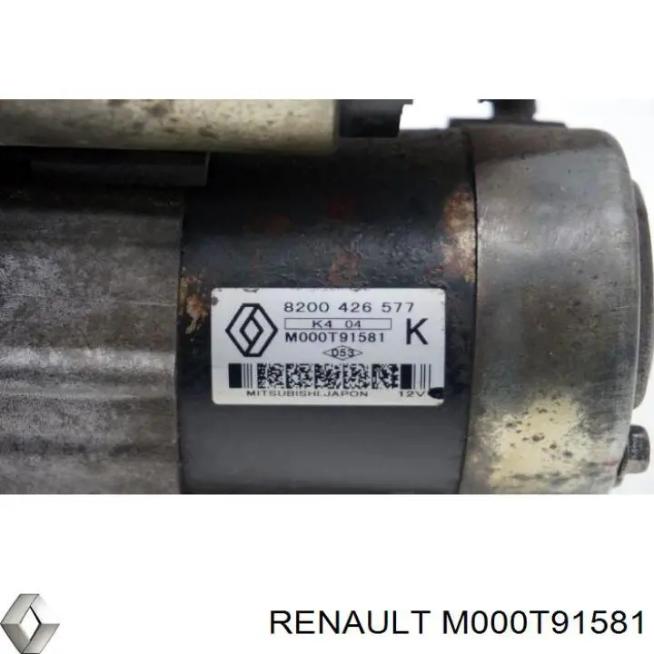Comprar M000T91581 Renault (RVI) Motores de arranque