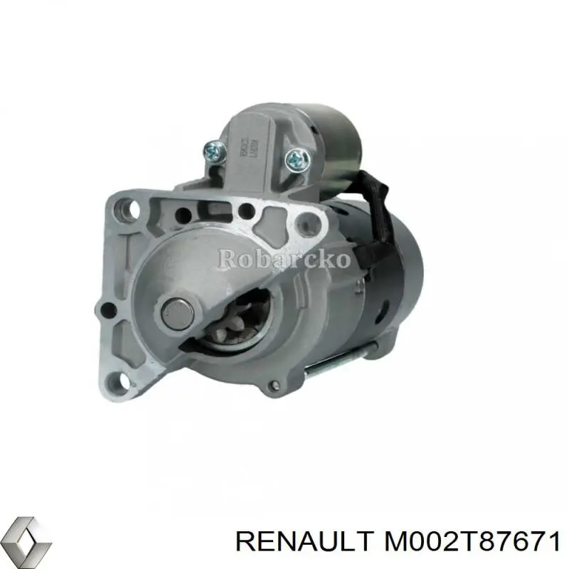 Burro de arranque  Renault (RVI) M002T87671 precio, desde 55,58 EUR