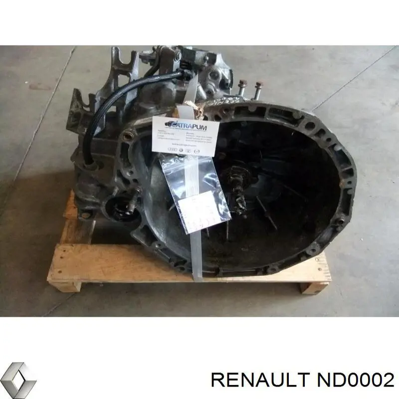 ND0002 Renault (RVI) caja de cambios mecánica, completa