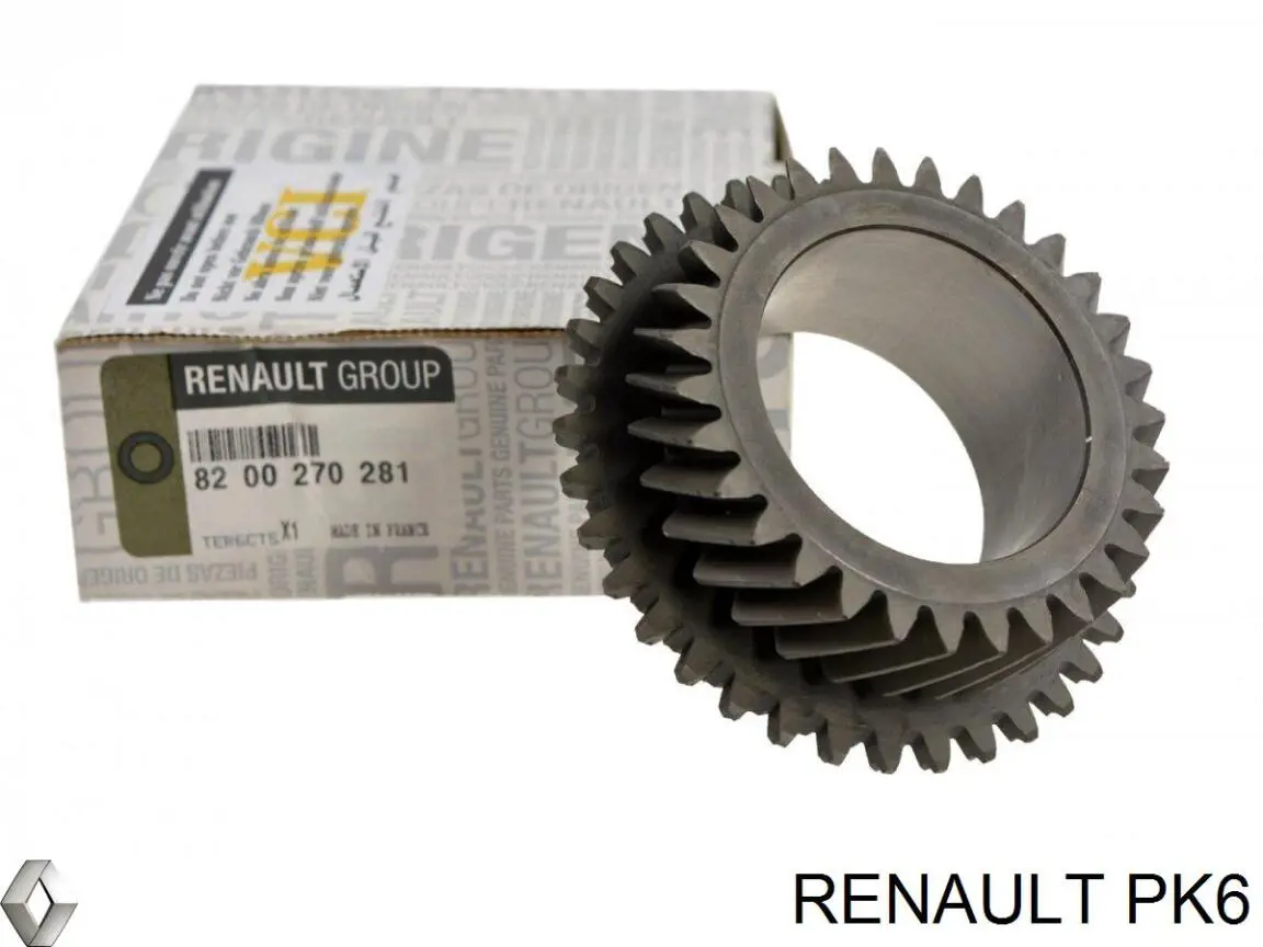 Caja de cambios PK6 Renault (RVI)