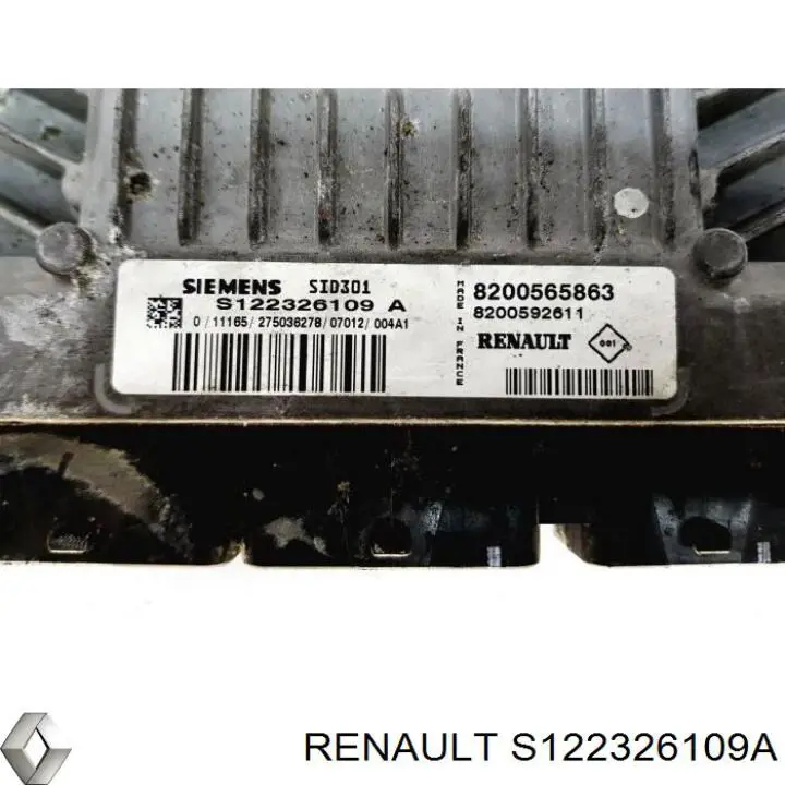 S122326109A Renault (RVI) Centralina Del Motor