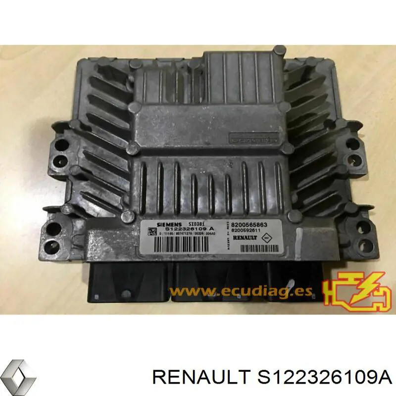 Unidad de control del motor  Renault (RVI) S122326109A precio, desde 35,48 EUR