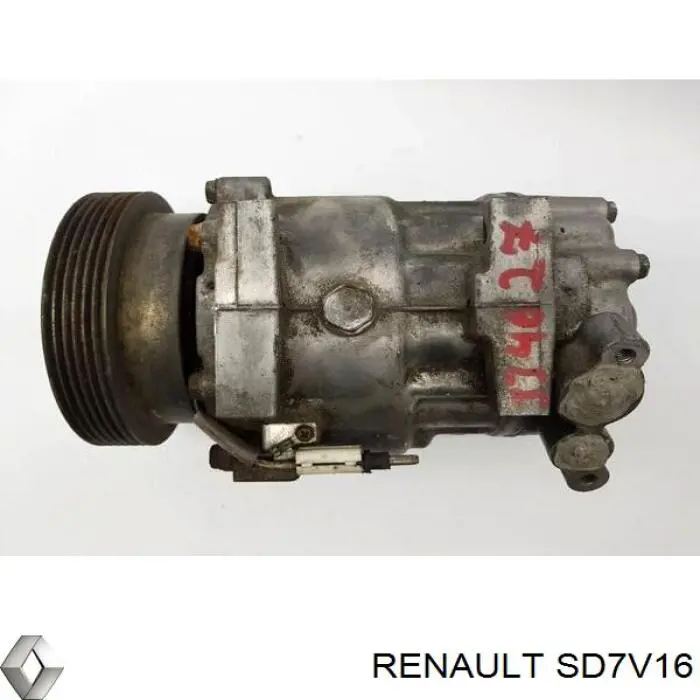 SD7V16 Renault (RVI) compresor de aire acondicionado
