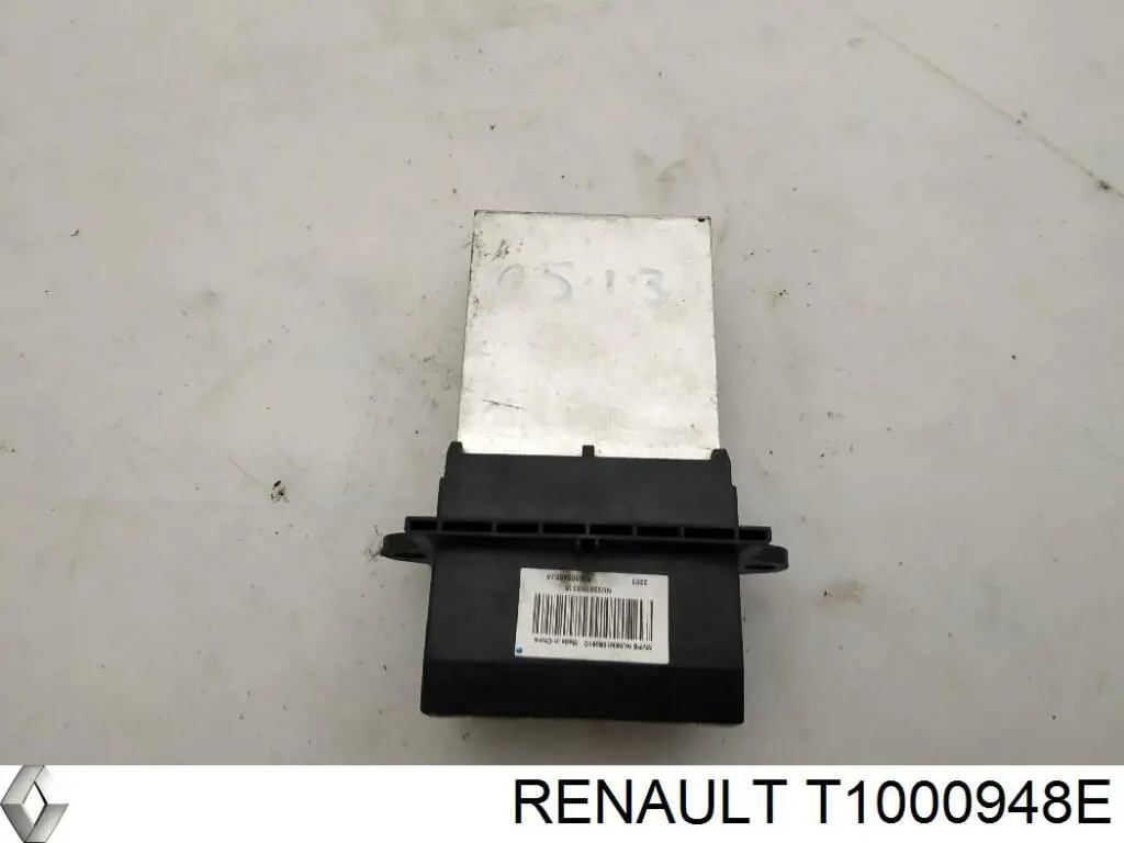 T1000948E Renault (RVI) Calentador eléctrico de aire para el sistema de calefacción del habitáculo