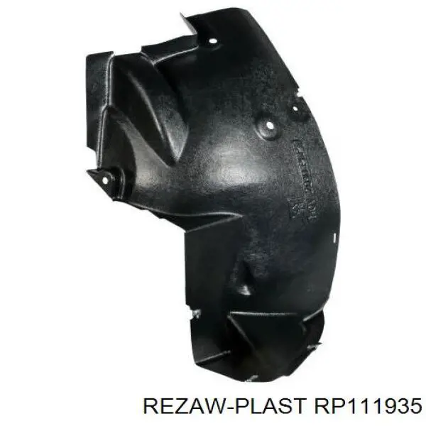 RP111935 Rezaw-plast guardabarros interior, aleta delantera, derecho delantero