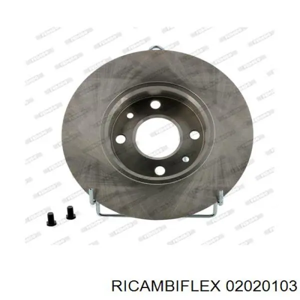 02020103 Ricambiflex latiguillo de freno delantero