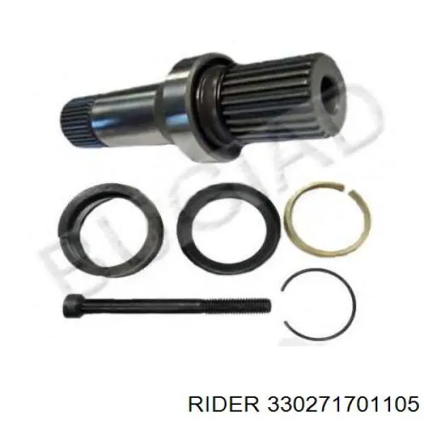 33027-1701105 Rider arbol (eje Secundario para Caja de Cambios)