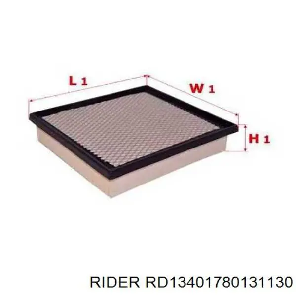 Filtro de aire RD13401780131130 Rider