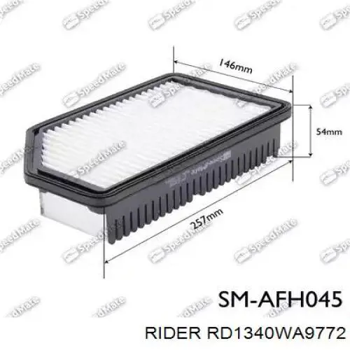 Comprar RD1340WA9772 Rider Filtro de aire