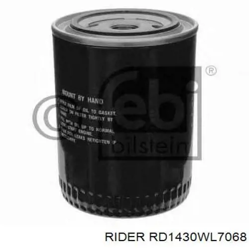 Filtro de aceite Rider RD1430WL7068 precio, desde 6,09 EUR