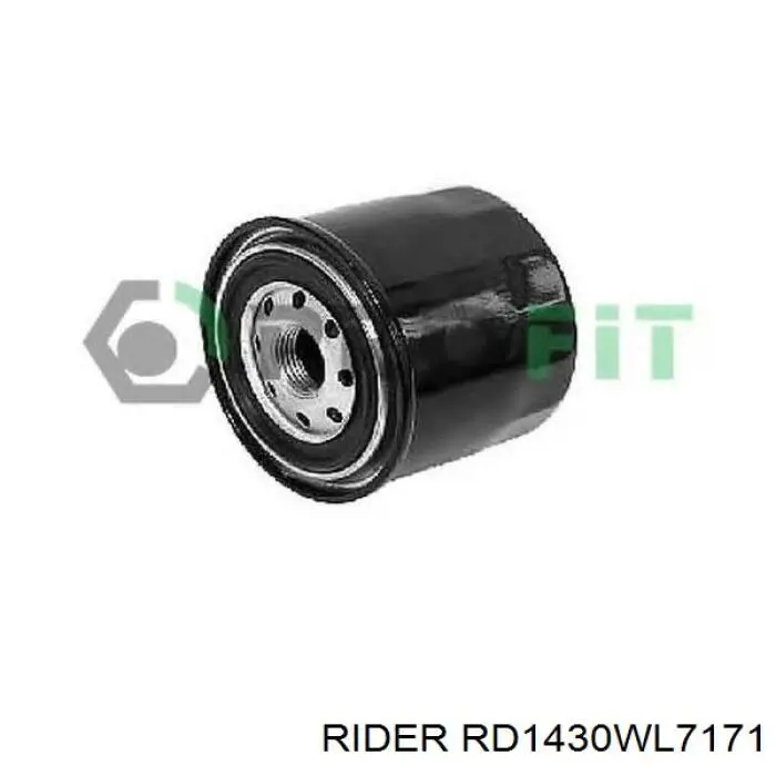 Filtro de aceite RD1430WL7171 Rider