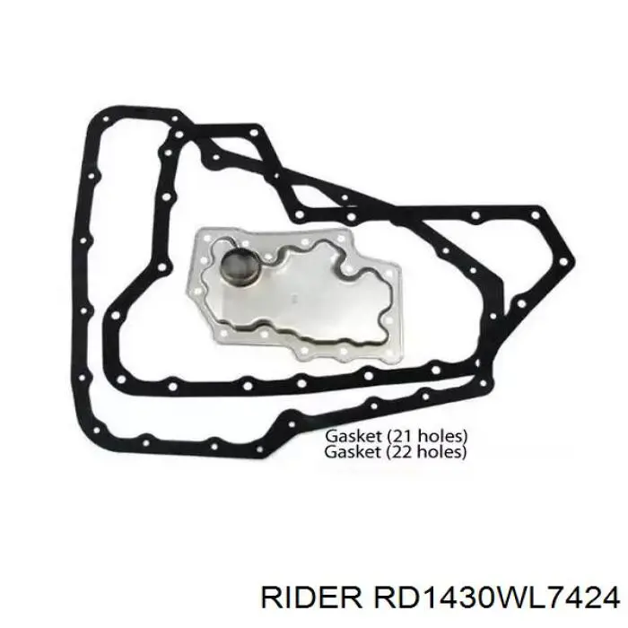 Filtro de aceite RD1430WL7424 Rider