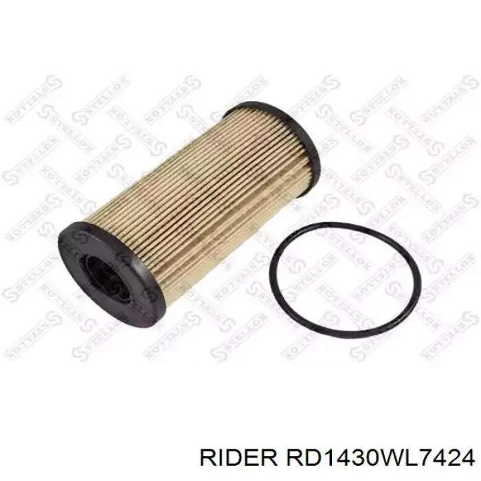 RD.1430WL7424 Rider filtro de aceite