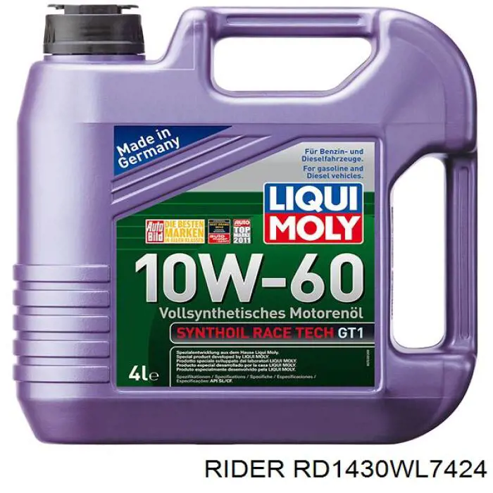 Filtro de aceite Rider RD1430WL7424 precio, desde 5,54 EUR