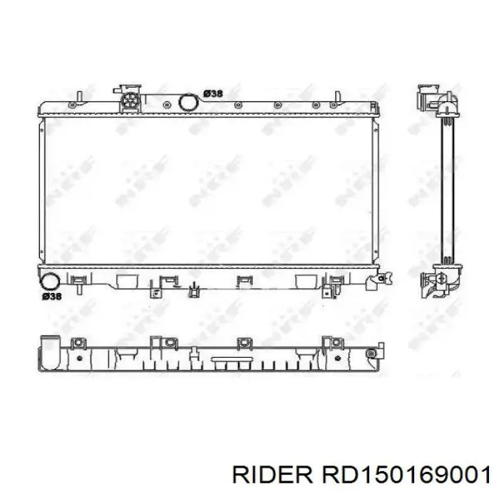 RD.150169001 Rider bomba de agua