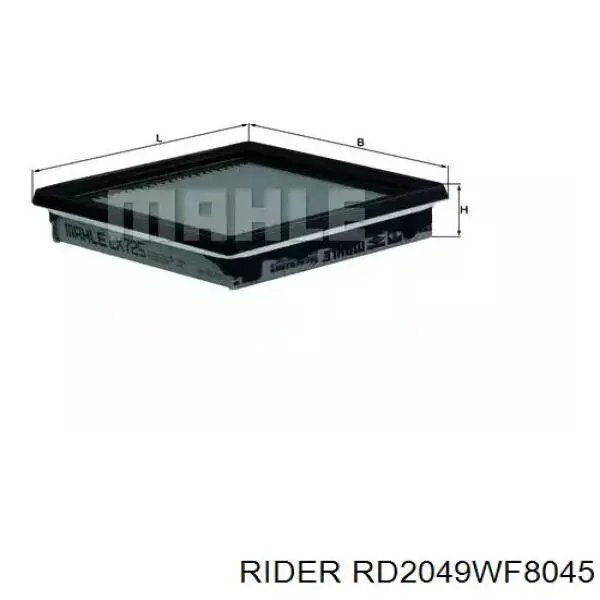 Filtro de combustible RD2049WF8045 Rider