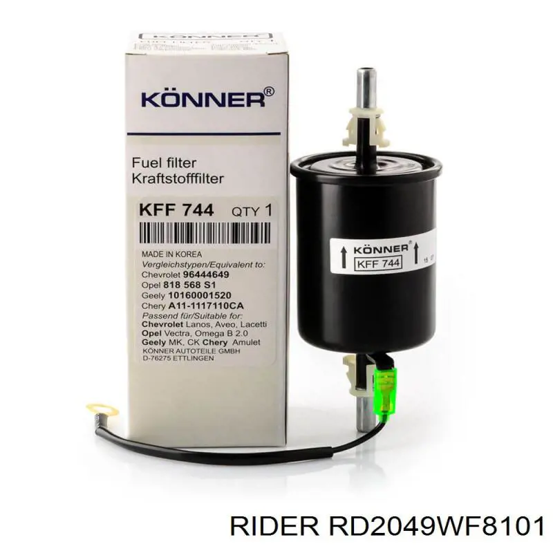 Comprar RD2049WF8101 Rider Filtro diesel