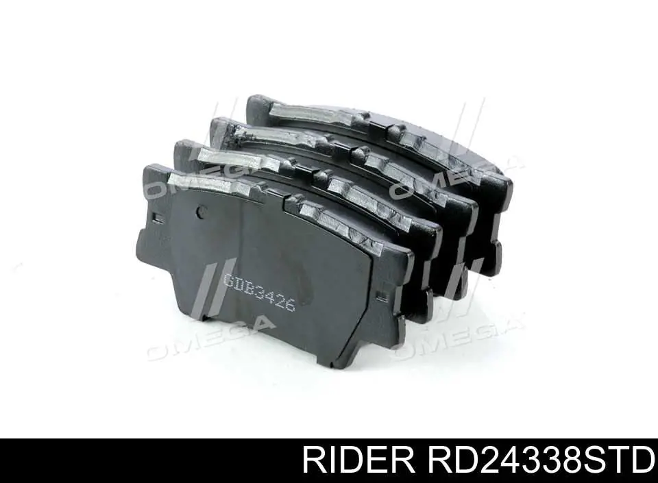 Pastillas traseras de freno Rider RD24338STD precio, desde 15,27 EUR