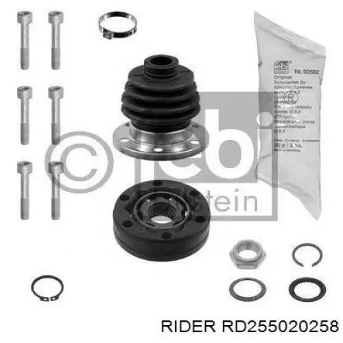 Comprar RD255020258 Rider Junta homocinética interna delantera