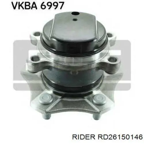 Cubo de rueda trasero RD26150146 Rider