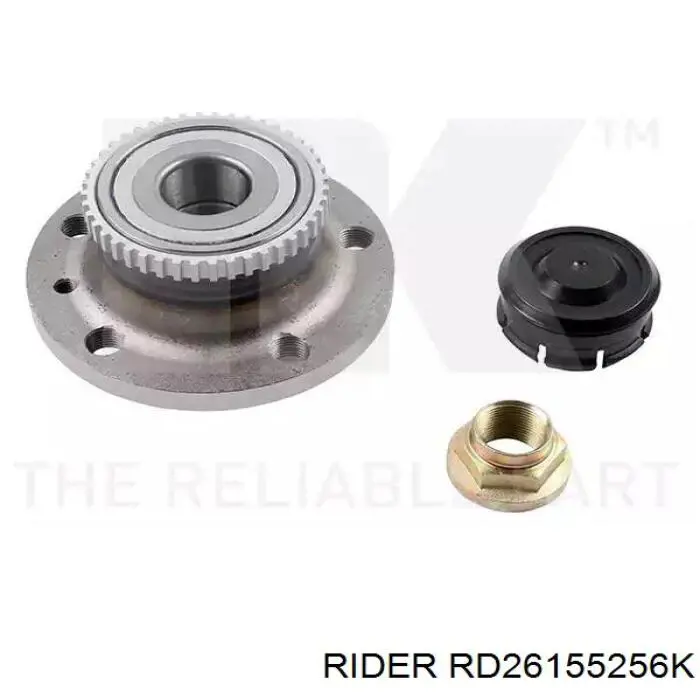 RD26155256K Rider cojinete de rueda trasero