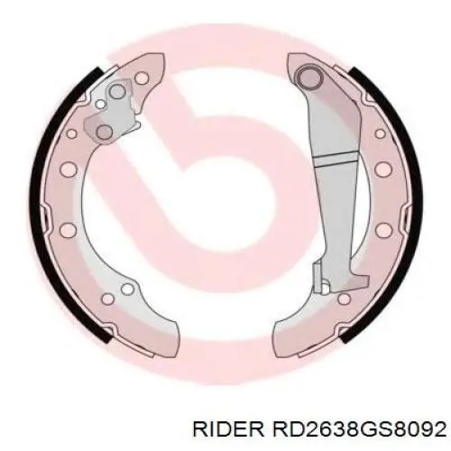 Comprar RD2638GS8092 Rider Zapatas de freno