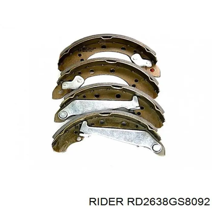 Zapatas de freno RD2638GS8092 Rider