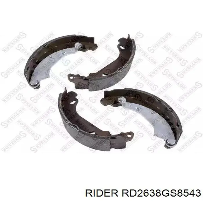 Zapatas de freno de tambor traseras Rider RD2638GS8543 precio, desde 21,28 EUR