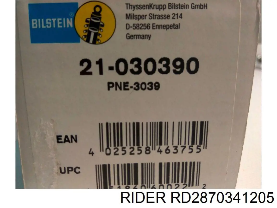 Comprar RD2870341205 Rider Amortiguador trasero