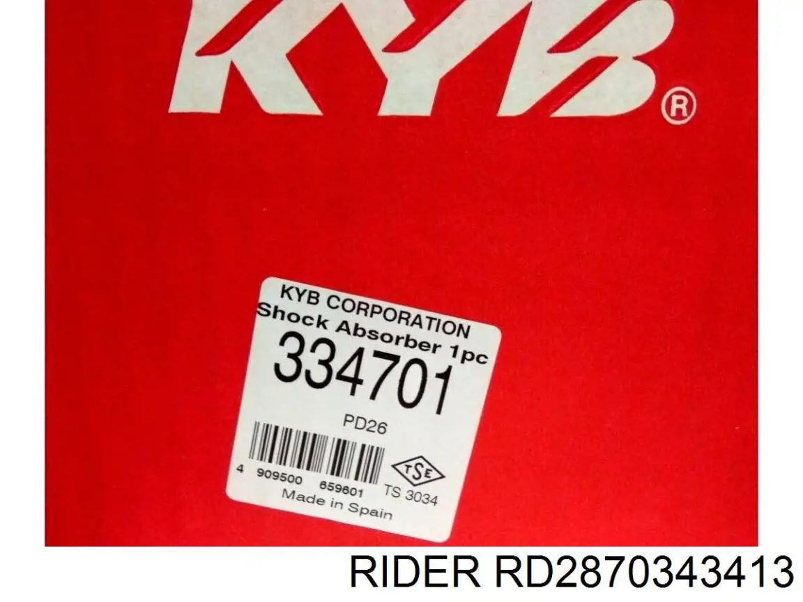 Amortiguador trasero Rider RD2870343413 precio, desde 28,18 EUR