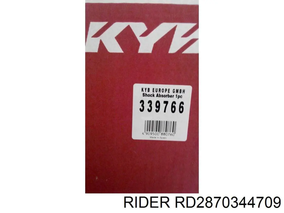 Amortiguador trasero Rider RD2870344709 precio, desde 33,06 EUR