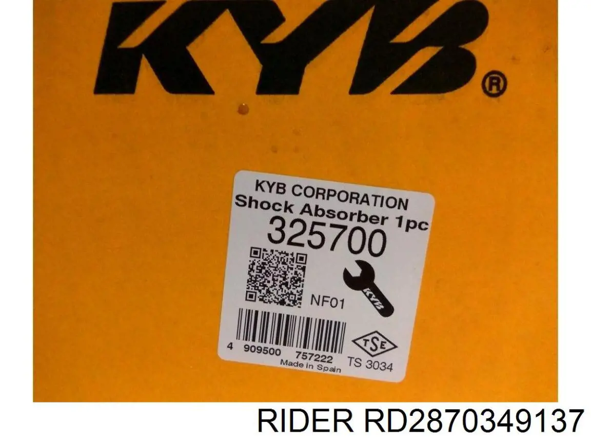 Amortiguador trasero Rider RD2870349137 precio, desde 27,42 EUR