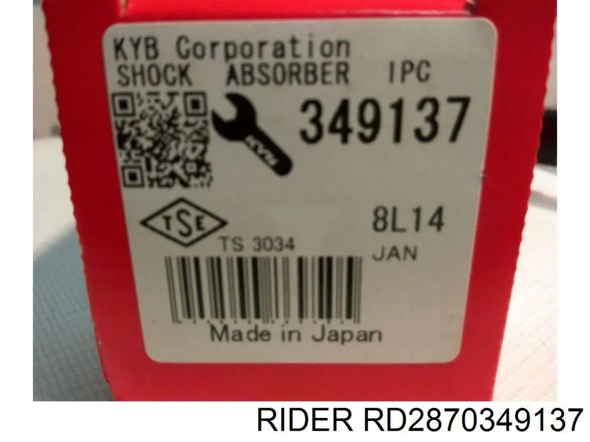 Comprar RD2870349137 Rider Amortiguador trasero