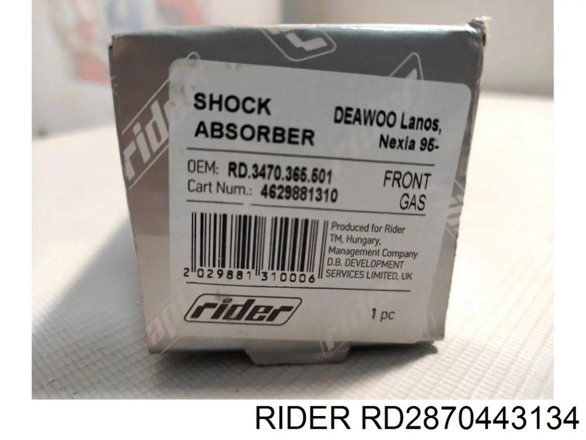 RD2870443134 Rider Amortiguadores posteriores