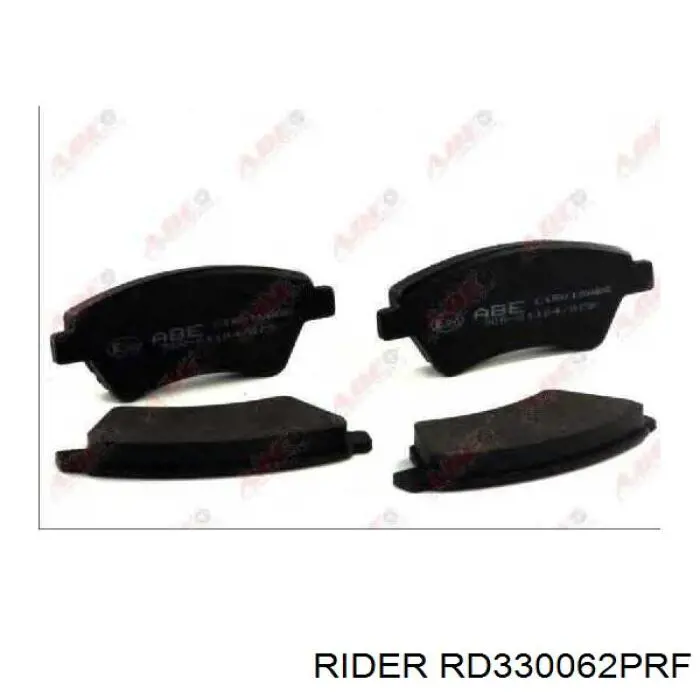 RD330062PRF Rider pastillas de freno delanteras