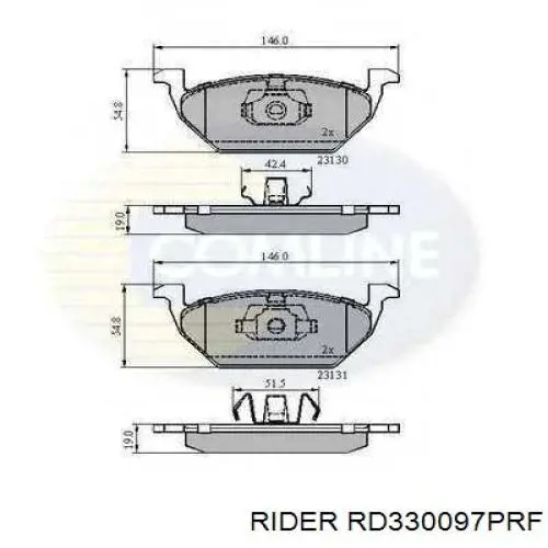 Pastillas de freno delanteras Seat Ibiza 5 KJ1, KJG