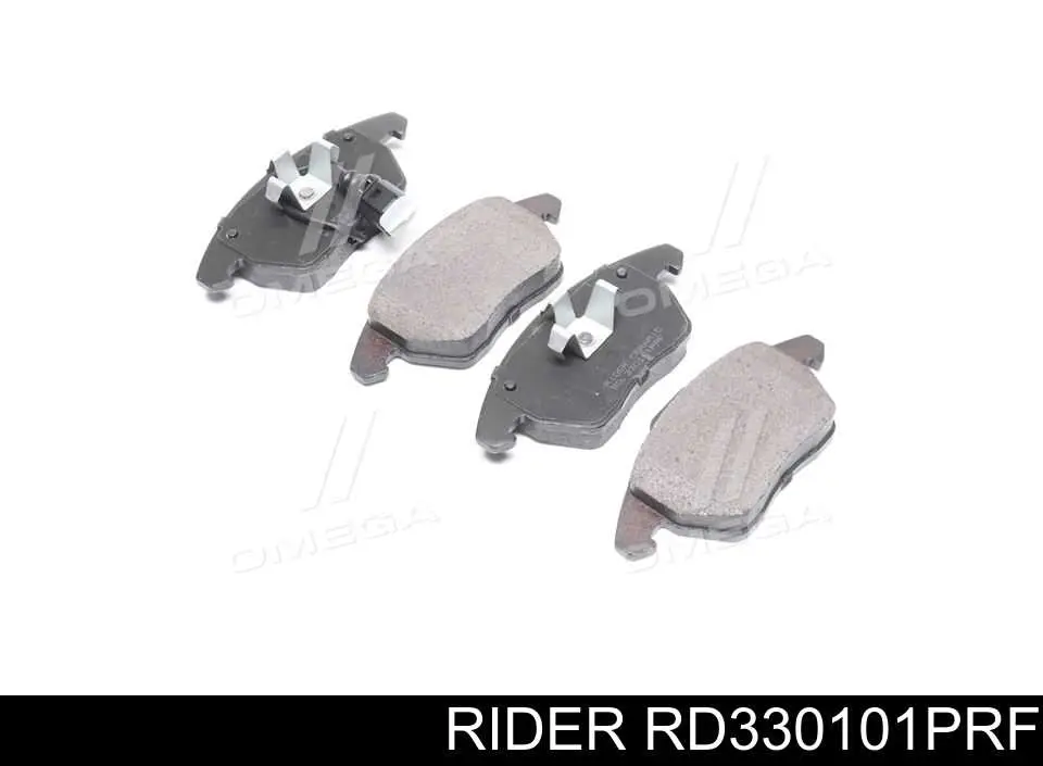 RD330101PRF Rider Pastillas delanteras