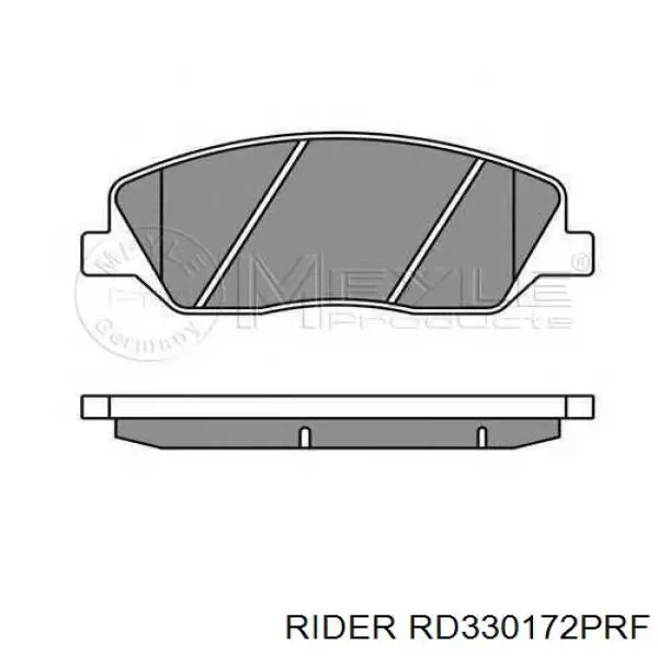 Pastillas freno delanteras Rider RD330172PRF precio, desde 27,91 EUR