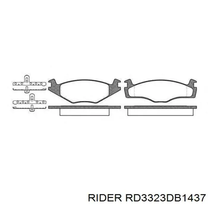 Pastillas de freno delanteras Seat Ibiza 2 6K1