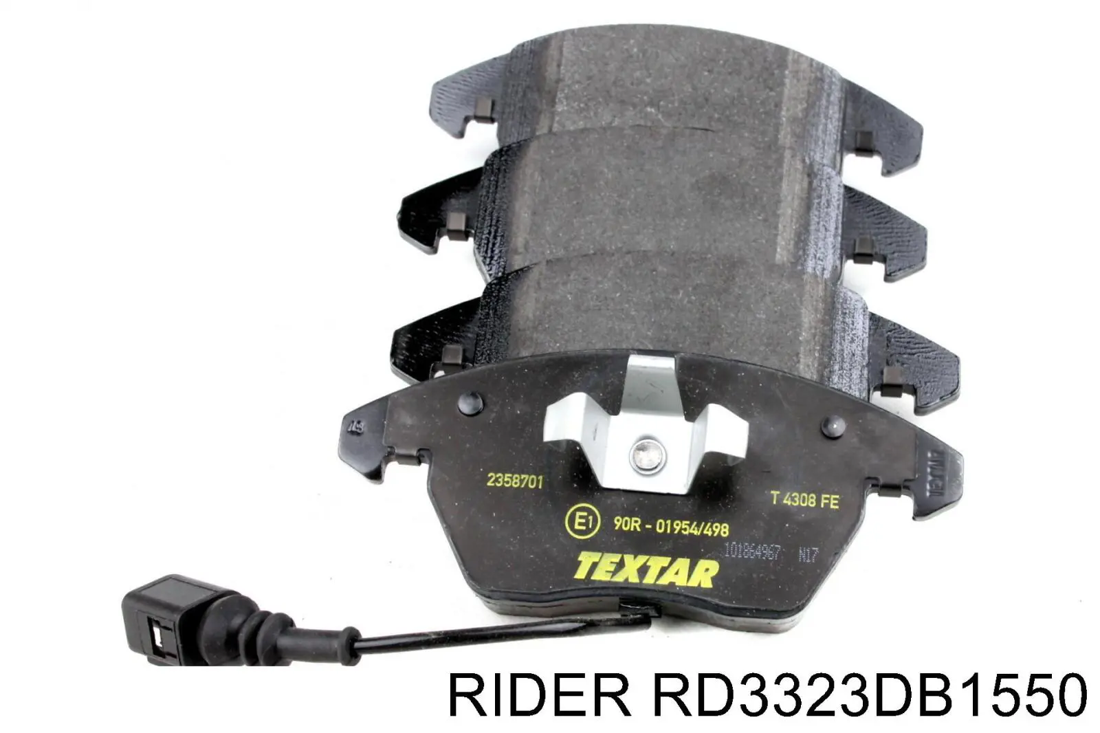 RD3323DB1550 Rider Pastillas delanteras